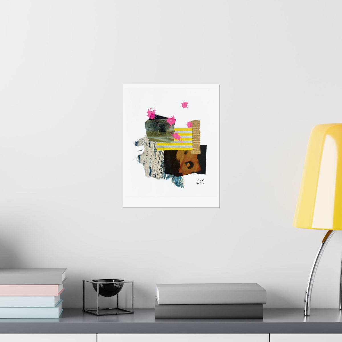 "Putting Up Walls" Art Print