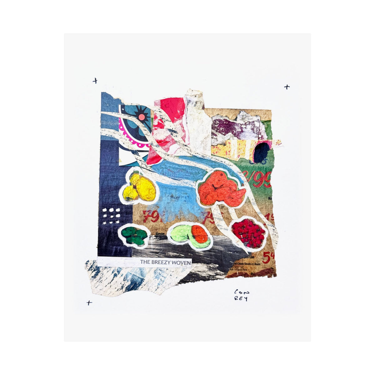 "The Breezy Woven" Art Print