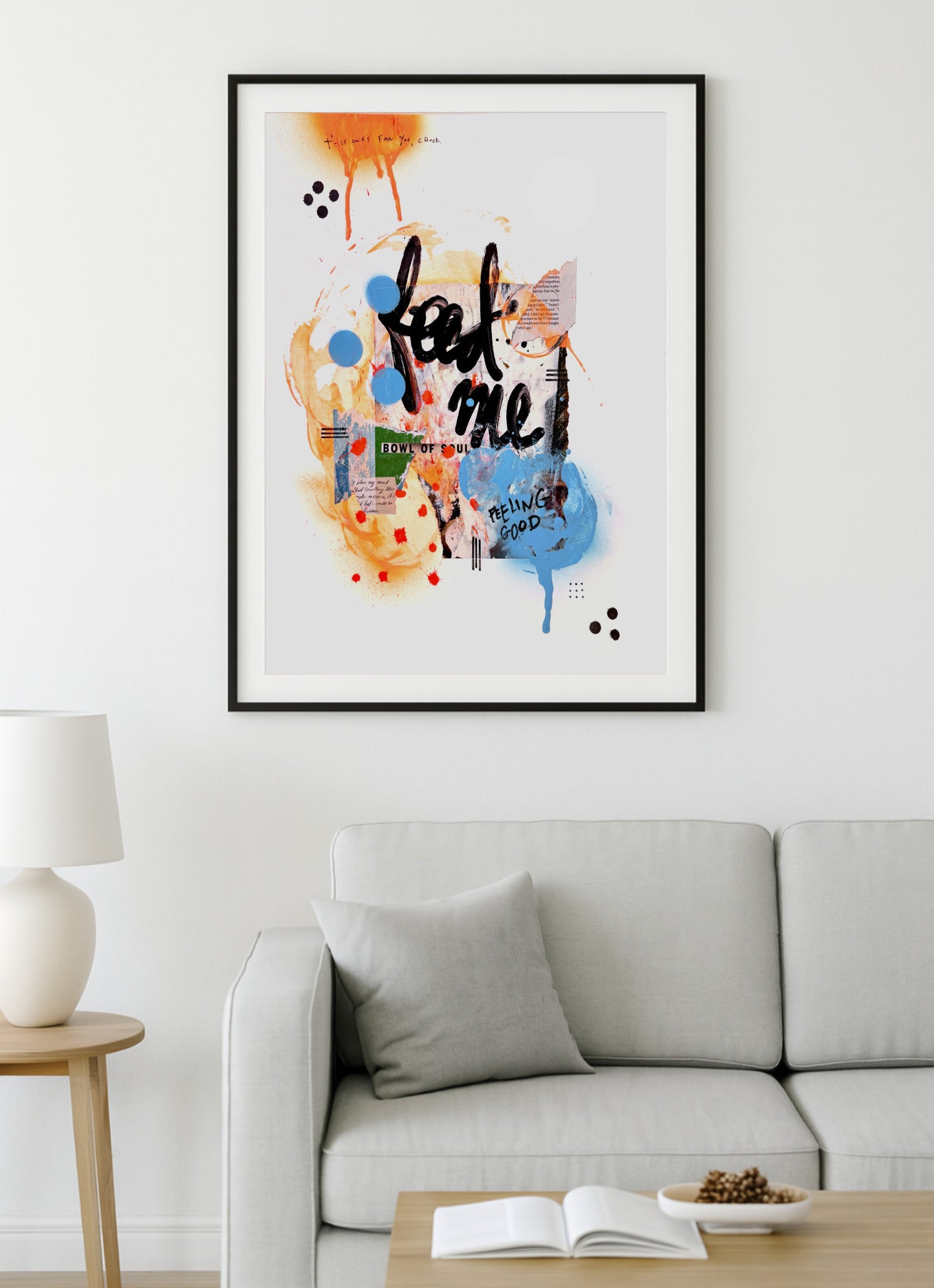 "Feeling Good / For Chuck" Original Art