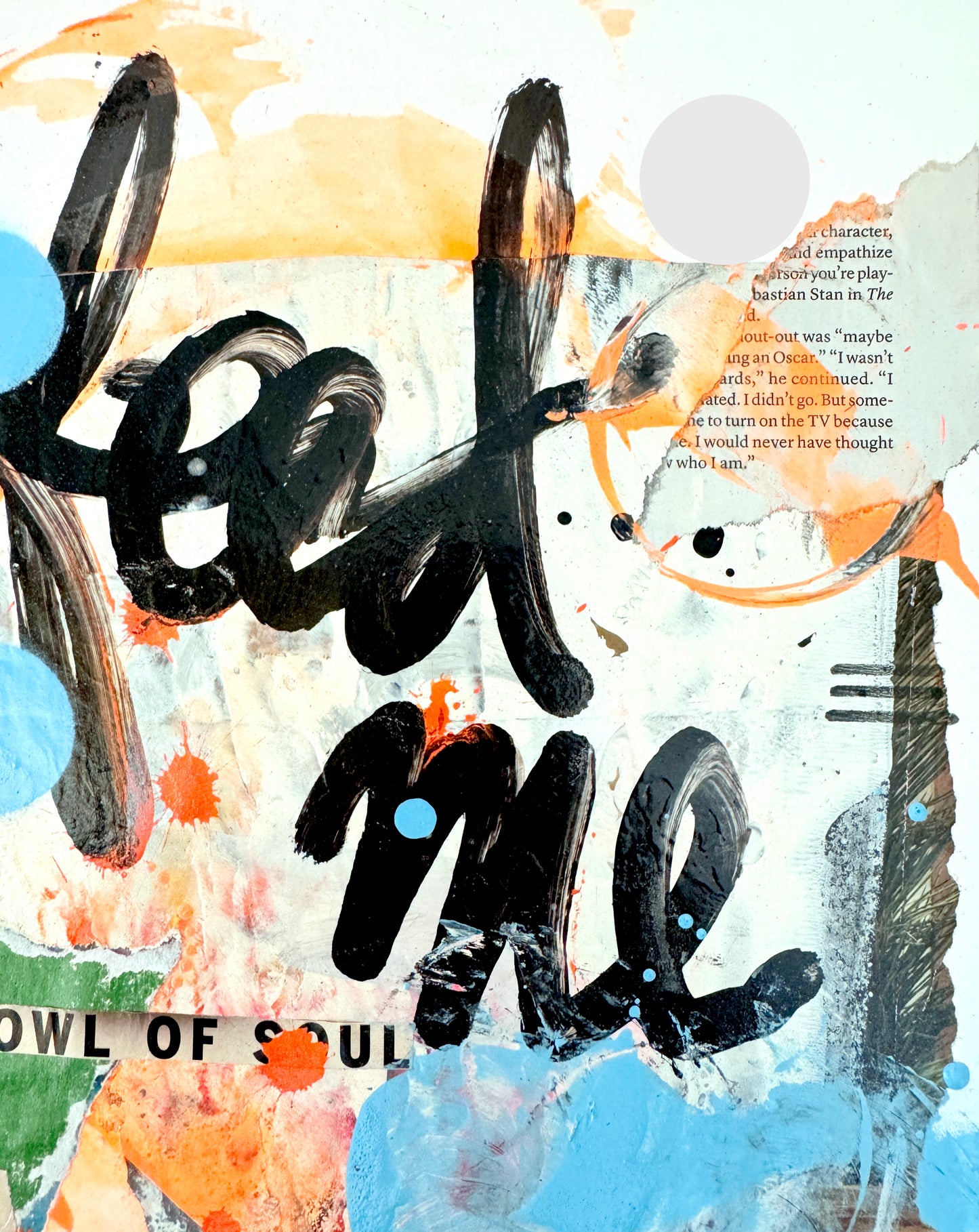 "Feeling Good / For Chuck" Original Art