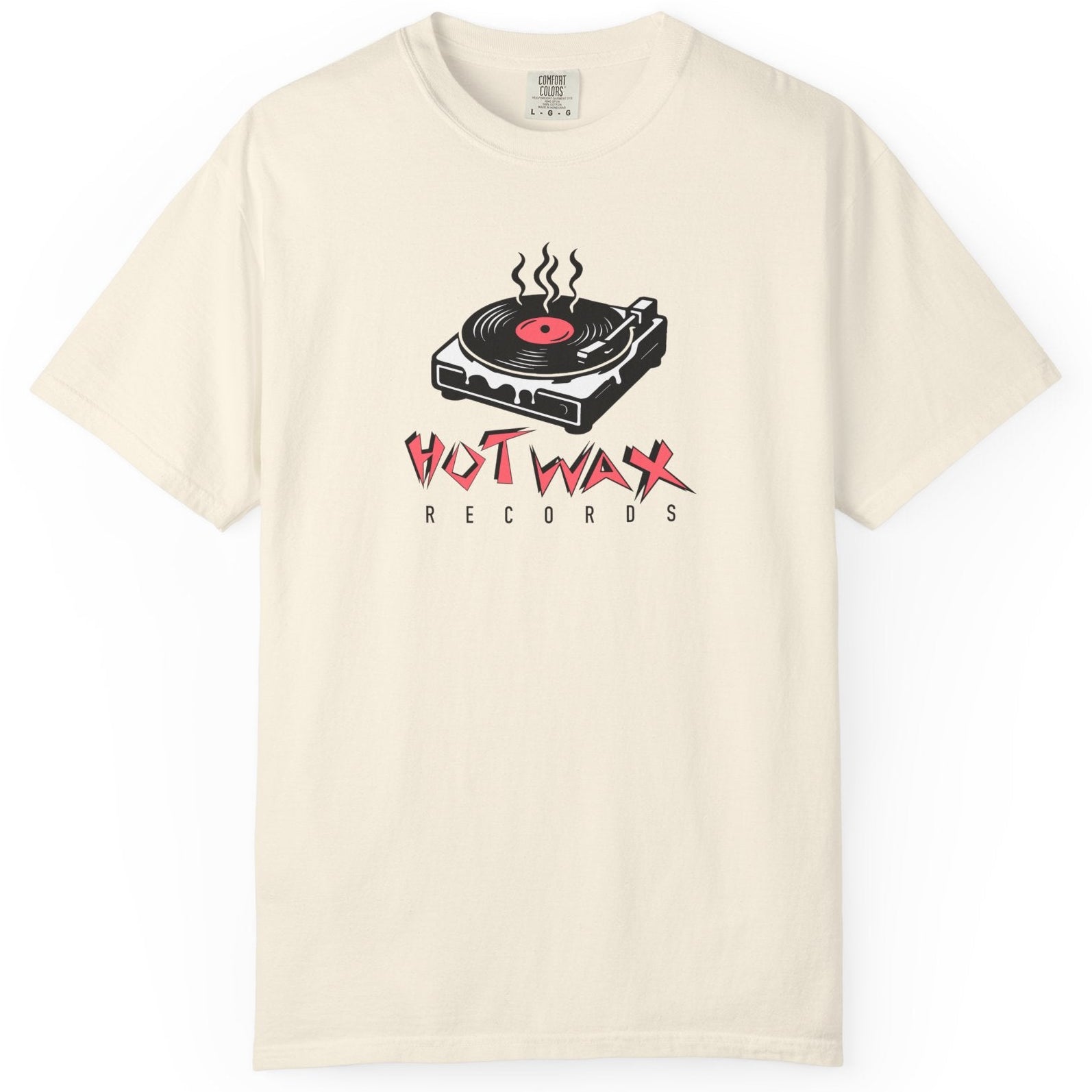 Hot Wax Records Turntable T-shirt